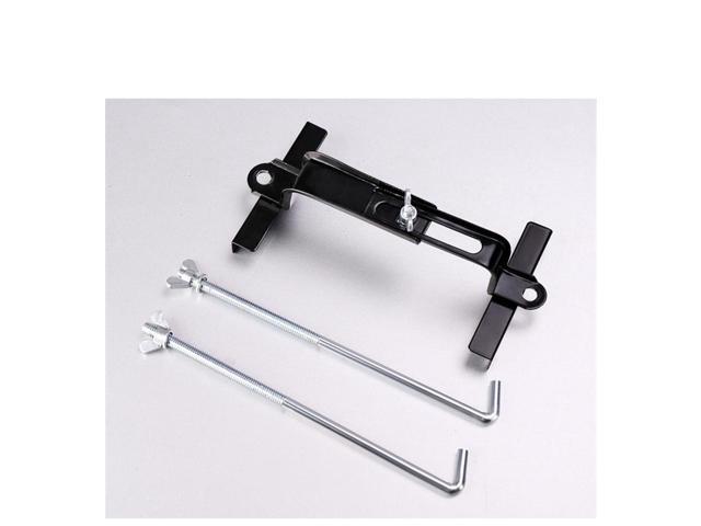 Paiying Car Battery Tray Holder + Adjustable Hold Down Clamp Rod Bracket Kit USA Stock