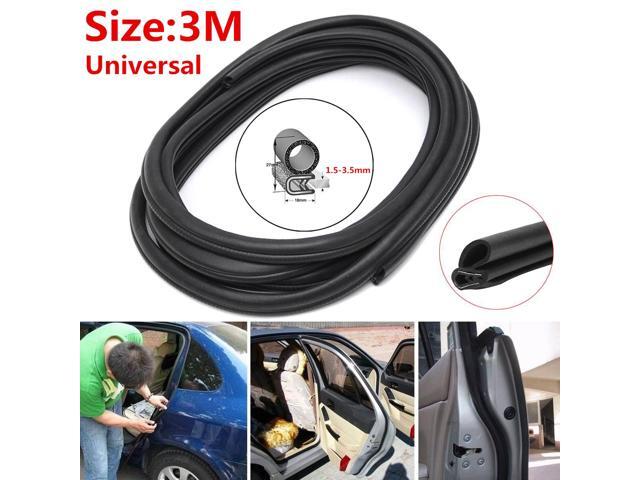 Paiying 120' All Season Lock Rubber Seal Car Door Trunk Lip Edge Protector Strip Bulb Rv Boat For Mini Cooper