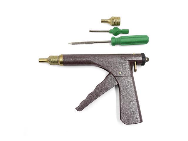 Acaigel Tubeless Tire Puncture Repair Tool Tire Mushroom Plugs Vacuum Gun Kit for Car,Truck, Motorcycle, ATV,RV,Tractor, Heavy Duty