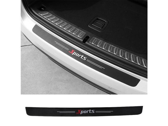 Acaigel 4x PU Car Door Scuff Sill Cover + 1x Rear Bumper Scratch Protector Pad