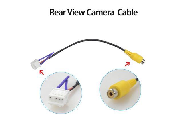 Paiying Car Stereo RCA Reversing Rear View Harness Compatible For AUTO Android Interface
