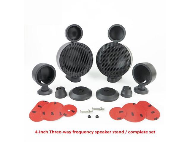 Acaigel 4 Inch Three-way Car Audio Tweeter Speaker Holder Enclosure Kit A-pillar Mount Shell