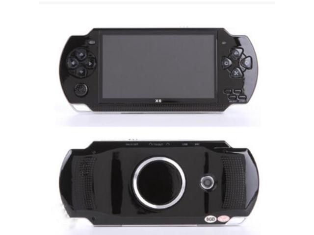 4.3'TFT Widescreen 8GB 1000+ Games Built-In Handheld Game Console & Headphone Set