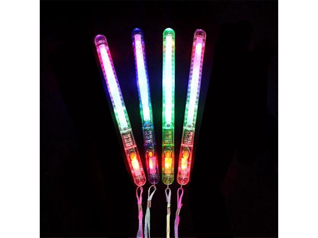 Photos - Other Jewellery 4Pcs Flashing Wand LED/ Light Up/ Glowing Stick Blinking Concert Party Fav
