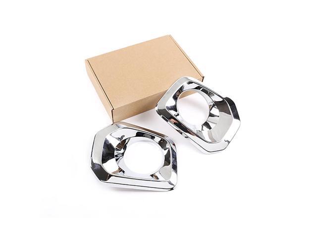 Paiying 1 Pair Chrome Front Bumper Grille Fog Light Covers Trims For 2016-2023 Toyota Tacoma