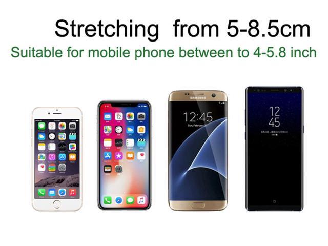 Paiying Black Car Phone Mount Dashboard Holder Stand Sun Shade for iPhone 12 X