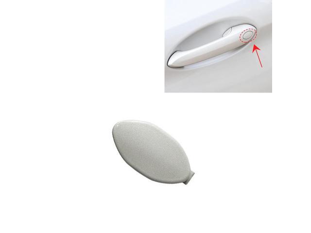 White Door Outer Handle Cover 51217489341 For BMW 3 5 Series X3 X4 X6 X7 2018-23