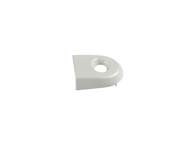 White Front Left Outside Door Handle Bezel Cover with Keyhole For Versa 07-2012