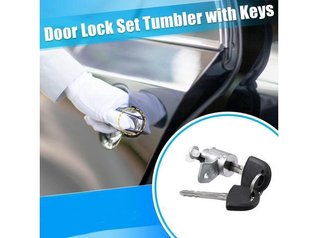 Acaigel Front Door Lock Cylinder Kit for Chevrolet Colorado GMC Canyon