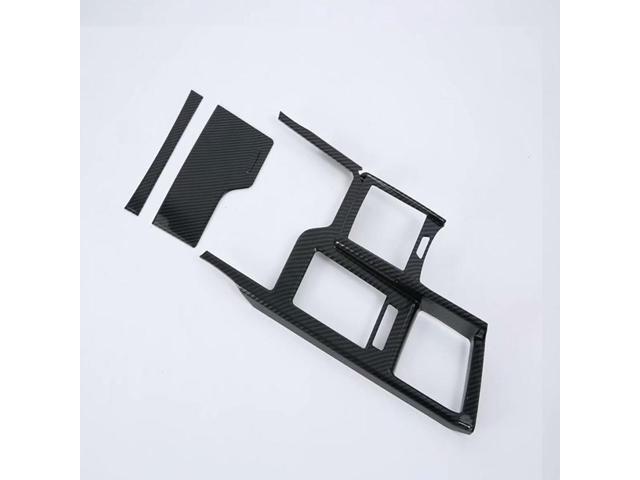 Yingshan Carbon Fiber Style Gear Shift Control Panel Cover Trim For Lexus ES350 ES300H 2019-2021