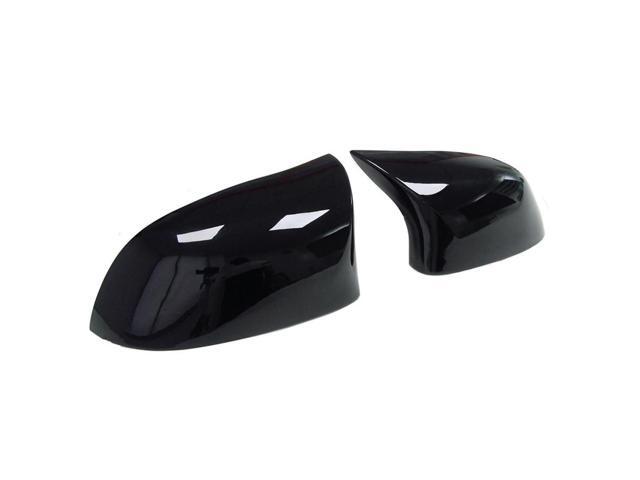 Acaigel Glossy Black Side Mirror Cover Cap Trim M Style For BMW F15 F16 X5 X6 2014-2018