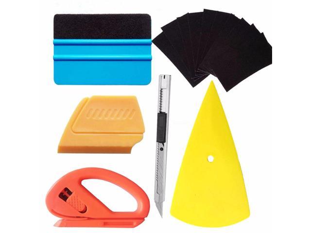 Acaigel Car Wrap Vinyl Tool Squeegee Spare Felt Safety Cutter Art Knife Sharp Scraper