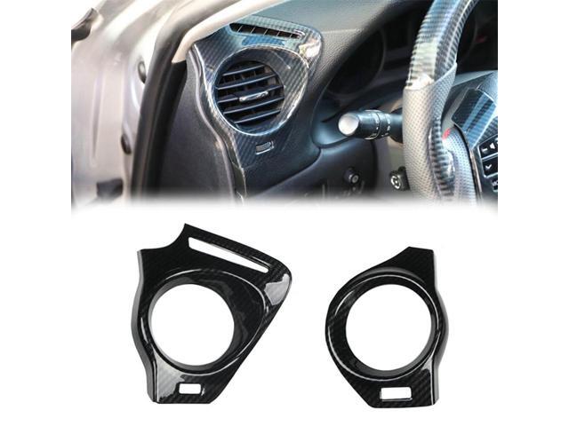Yassdwbn 2 X Side Air Vent Outlet Cover Trim For LEXUS IS250 300 350 2006-12 Plastic