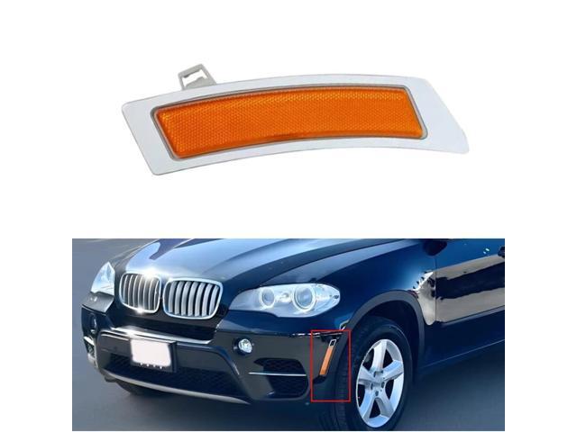 Paiying Left Front Bumper Side Marker Reflector Amber For BMW X5 E70 xDrive35i 2011-2013