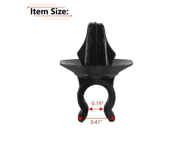 Acaigel 2x Hood Support Prop Rod Clip For Jeep Wrangler 2013-2020 Dodge Charger 2006-10