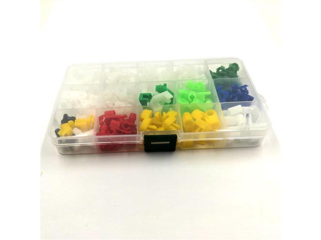Acaigel 160Pcs Mixed Plastic Car Door Lock Rod Cable Clip Fasteners Retainer