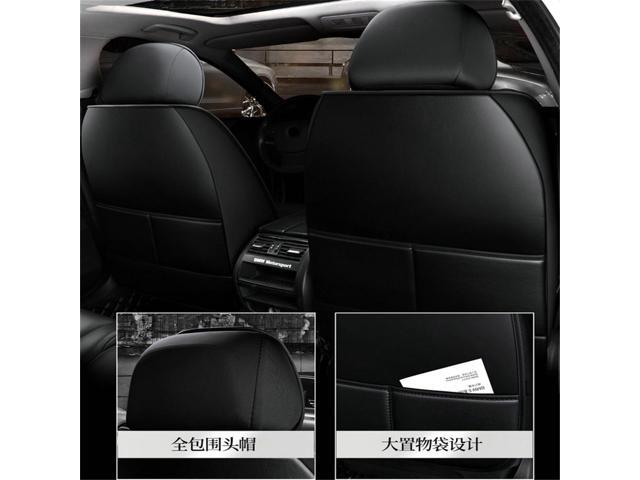 Paiying 5D PU leather Car Seden 5-Seats Seat Cover Cushion Full Surrounded Front + Rear
