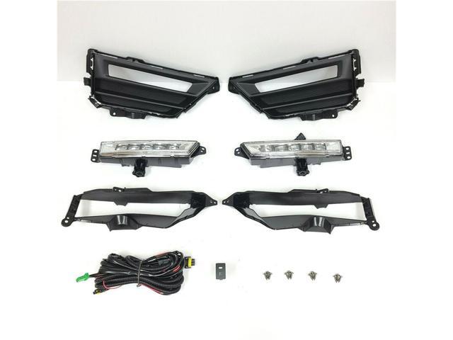 Acaigel Pair LED Front Bumper Fog Light Kit with Wiring Harness For Honda CRV 2020-2021