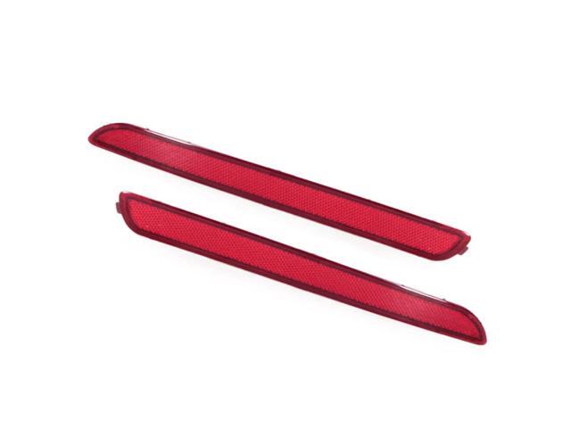 Acaigel 2Pcs Rear Bumper Reflector Light For Kia Rio 2012-2015 924051W000 924061W000