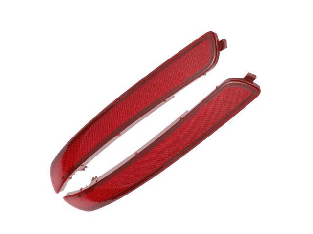 Yingshan 2Pcs Rear Bumper Reflector Light For Kia Rio 2012-2015 924051W000 924061W000