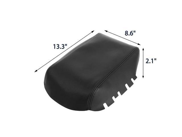 Yingshan Center Console Lid Armrest Leather Cover Trim Black For Toyota 4Runner 2010-2023