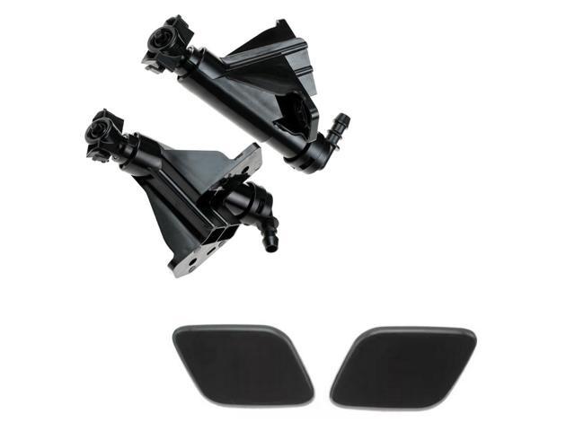 Acaigel Left & Right Headlight Washer Spray Nozzles & Cover Cap For Kia Sorento 2015-2018