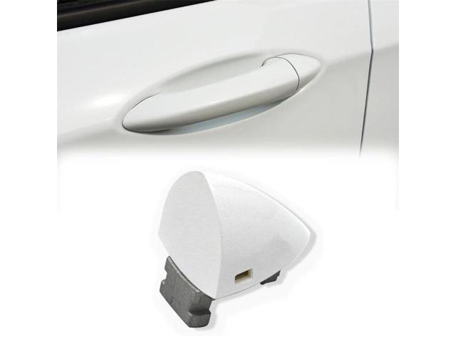 Acaigel Front Left Driver Side Door Handle Key Hole Cover In White For Chevrolet Cruze 2015-2018