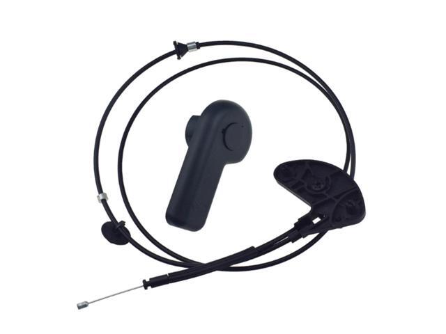 Acaigel 1Set Cv6Z16B626A Hood Latch Lock Release Control Cable With Handle For Ford