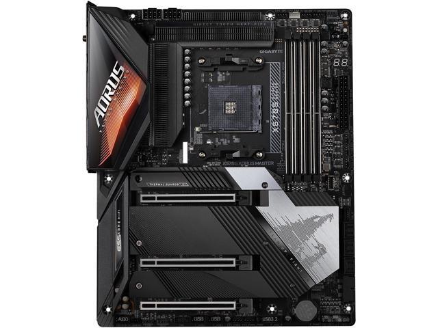 GIGABYTE X570S AORUS MASTER AM4 AMD X570 SATA 6Gb/s USB 3.0 ATX AMD Motherboard