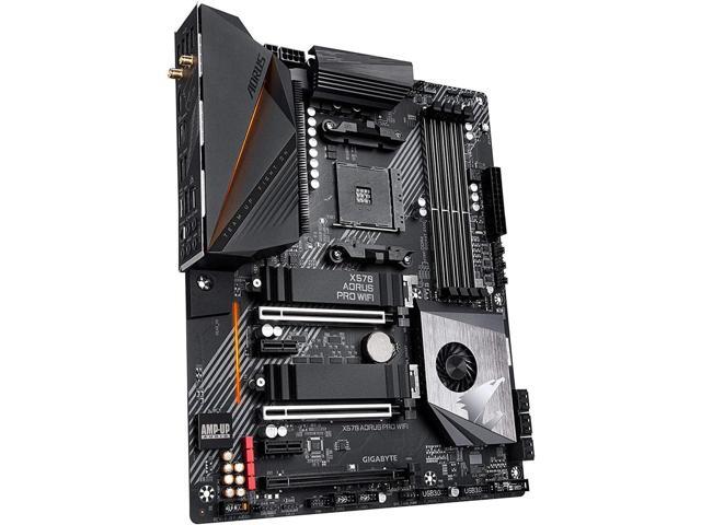 GIGABYTE X570 AORUS PRO Wi-Fi (AMD Ryzen 3000/X570/ATX/PCIe4.0/DDR4/USB3.1/Realtek ALC1220-VB/Fins-Array Heatsink/RGB Fusion 2.0/2xM.2 Thermal...