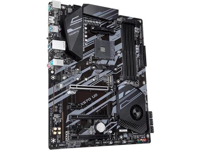 GIGABYTE X570 UD (AMD Ryzen 5000/X570/ATX/PCIe4.0/DDR4/USB3.2 Gen 1/Realtek ALC887/M.2/Realtek GbE LAN/Gaming Motherboard)