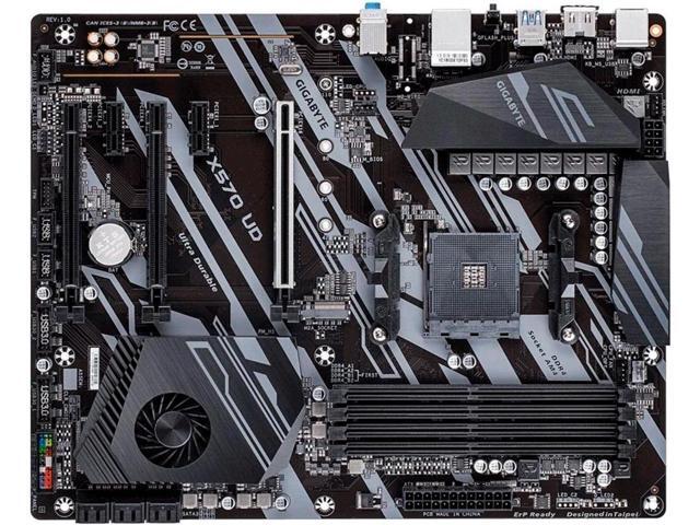 GIGABYTE X570 UD (AMD Ryzen 5000/X570/ATX/PCIe4.0/DDR4/USB3.2 Gen 1/Realtek ALC887/M.2/Realtek GbE LAN/Gaming Motherboard)