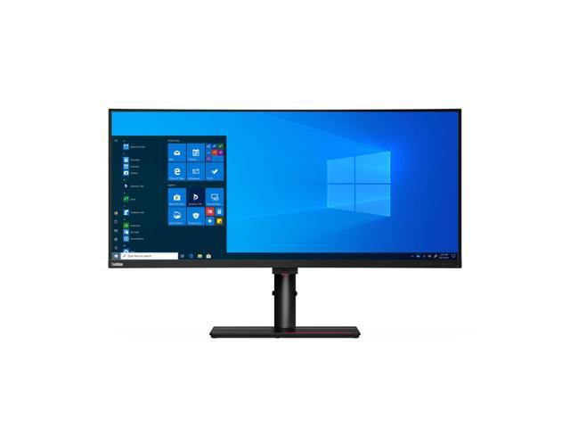 Lenovo ThinkVision P40w-20 39.7' 5K2K WUHD 75Hz Curved Screen WLED LCD Monitor - 21:9 - Raven Black - 40' Class - in-Plane Switching (IPS).
