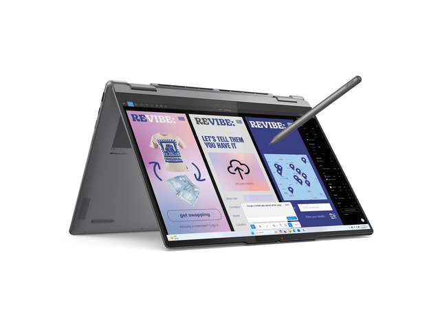 Lenovo Yoga 7i 2-in-1 Laptop, 14' Glass, Intel Core Ultra 5 226V, 16GB, 1TB SSD