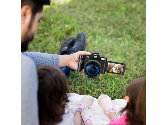 NBD 4K Digital Camera, 48MP Digital Cameras for Photography. 60FPS Video Camera for Vlogging, Wifi & App Control Vlogging Camera for Youtube, Small...