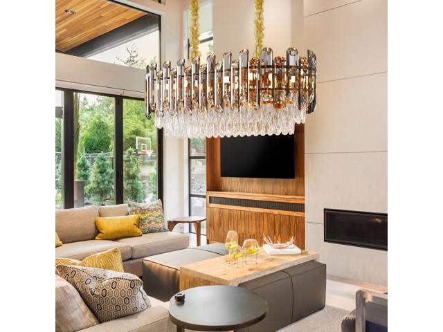 Modern Crystal Chandelier, Luxury Ceiling Light for Bedroom, Hallway, Bar, Kitchen, Bathroom
