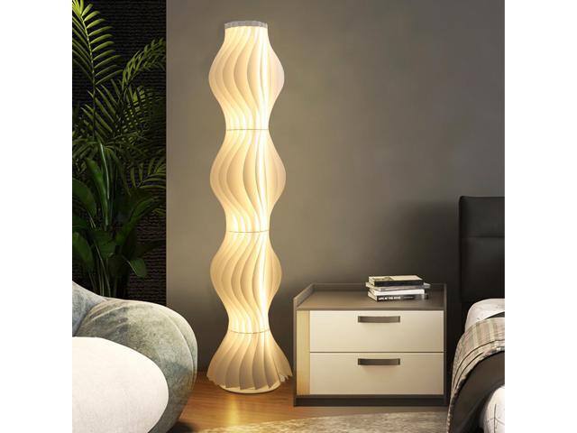 UNHO Skirt Floor Lamp Adjustable Brightness LED Energy Saving Floor Lamp Atmosphere Pleated Stand Night Light Decor