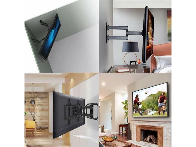 Extra Large Slim Adjustable Tilt TV Wall Mounted Bracket for 32-75 Inch LED LCD Flat Screen