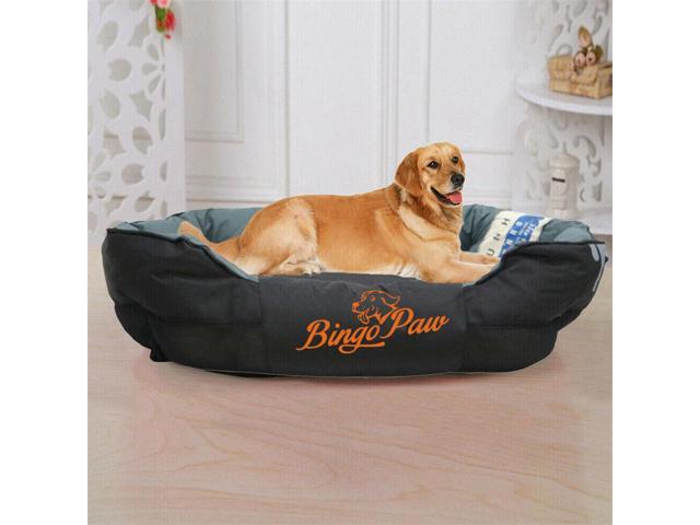 Jumbo Large Waterproof Dog Bed Premium Pet Sofa With Removable Cushion XX-Large
