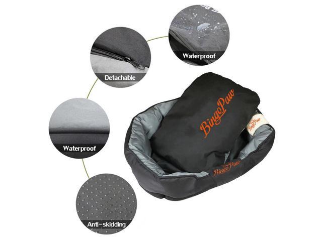 Jumbo Large Waterproof Dog Bed Premium Pet Sofa With Removable Cushion XX-Large