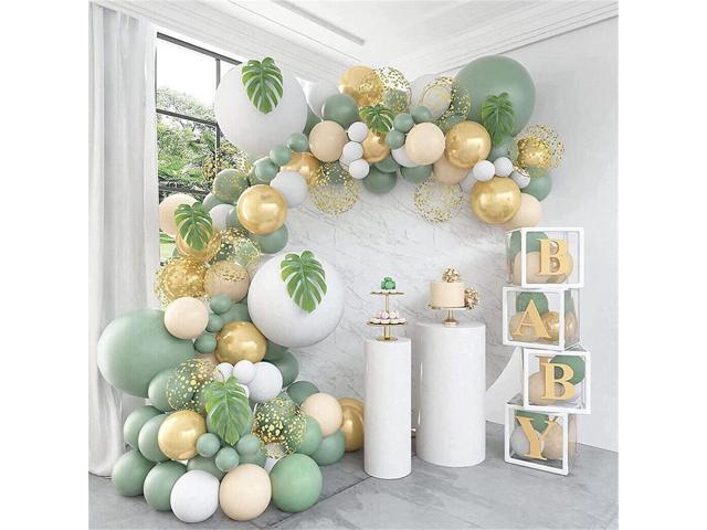 Metal Wedding Arch Background Stand Round Balloon Arch Backdrop for Party Decor'