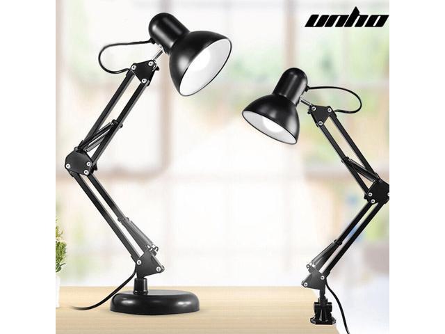 Architect Desk Lamp Swing Arm Drafting Light Flexible and Stable Work Reading Desk Lamp with Adjustable Arm and Base