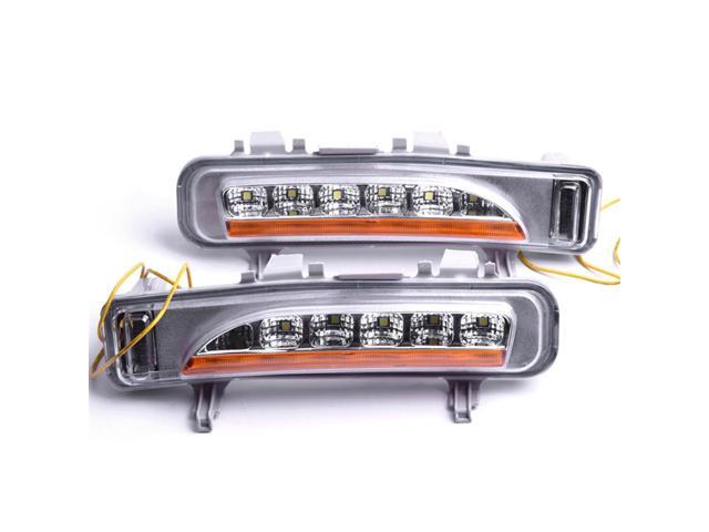 Acaigel 2x LED Front Bumper Fog Light Turn Signal For Edge 2011 2012 2013 2014 SUV