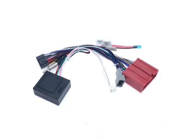 Acaigel Stereo Radio Wiring Harness Power Cable Adapter With Canbus Box For Mazda3 08-12