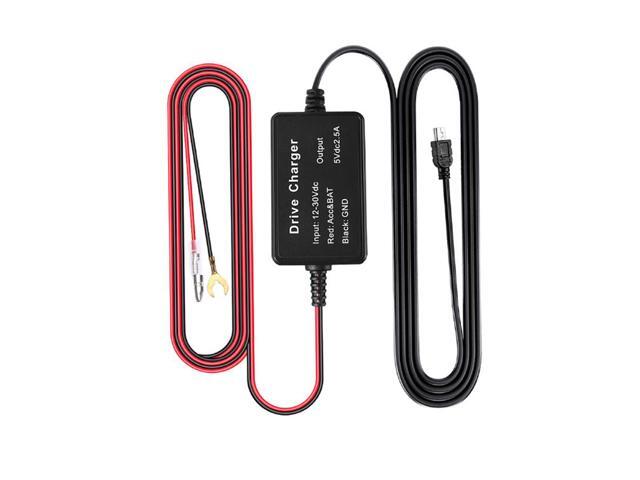 Paiying Car Dash Cam DVR Hardwire Cable Kit Video Recorder 12/24V To 5V Mini/ Micro USB Charger Line Kit