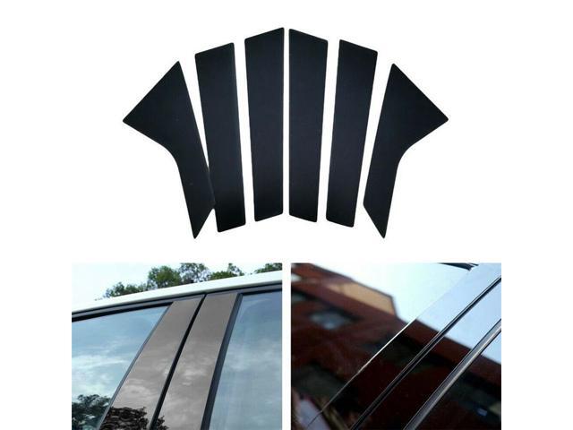 Acaigel Gloss Black Pillar Posts Door Trim Cover Left Right For Hyundai Sonata 2020-2021