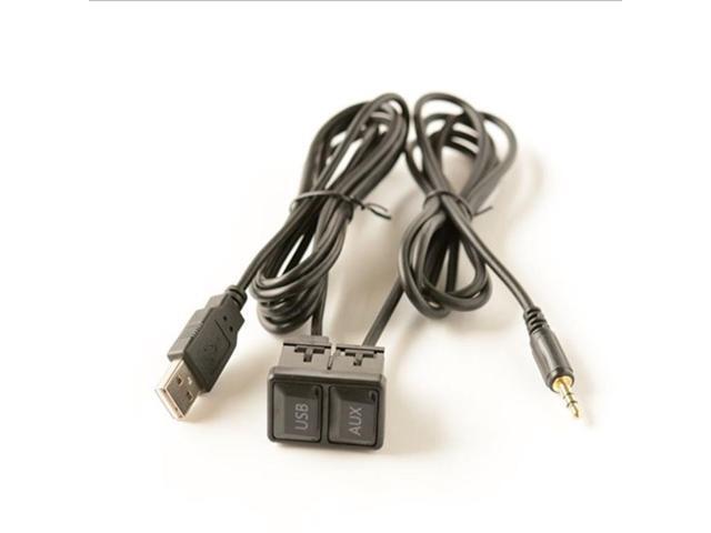 Yingshan Dash Mount Aux Usb Port Panel Auto Boat Usb Extension Cable Adapter Universal