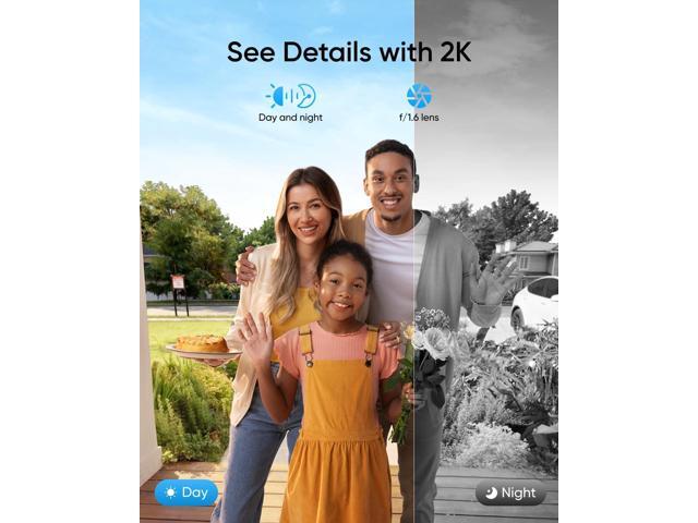 eufy Security Video Smart Lock E330, 3-in-1 Camera+Doorbell+Fingerprint Keyless Entry Door Lock, WiFi Door Lock,App Remote Control,2K HD,Doorbell...