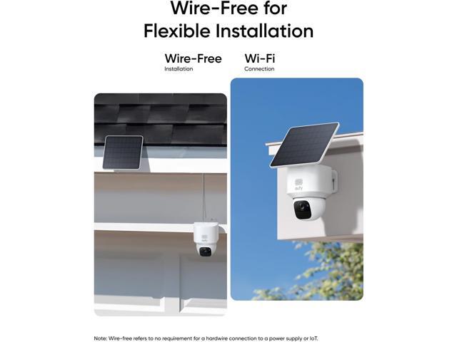 eufy - SoloCam E30, Solar Powered 2K Outdoor Security Camera, Wire-Free, 360° Pan, No Monthly Fee - White - image 8