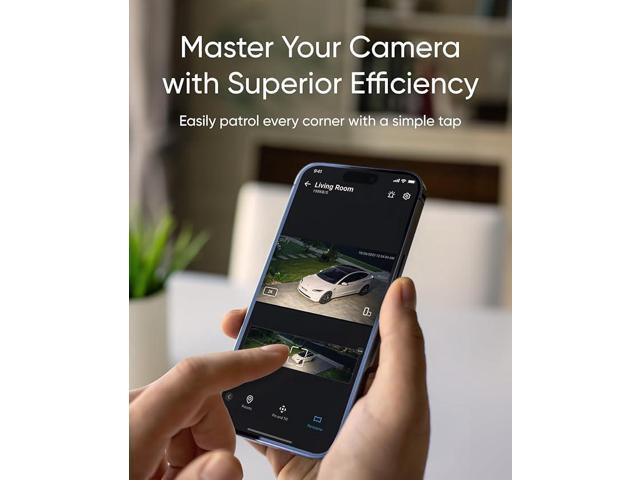 eufy - E30 Outdoor Wired 2K PTZ Security Camera with Floodlights - White - image 4